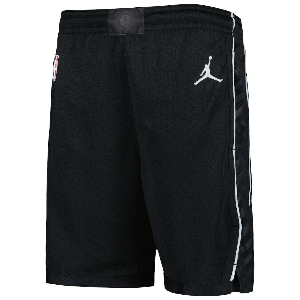 Brooklyn Nets Jordan Brand Youth Authentic Statement Edition Swingman Shorts Black - NBA