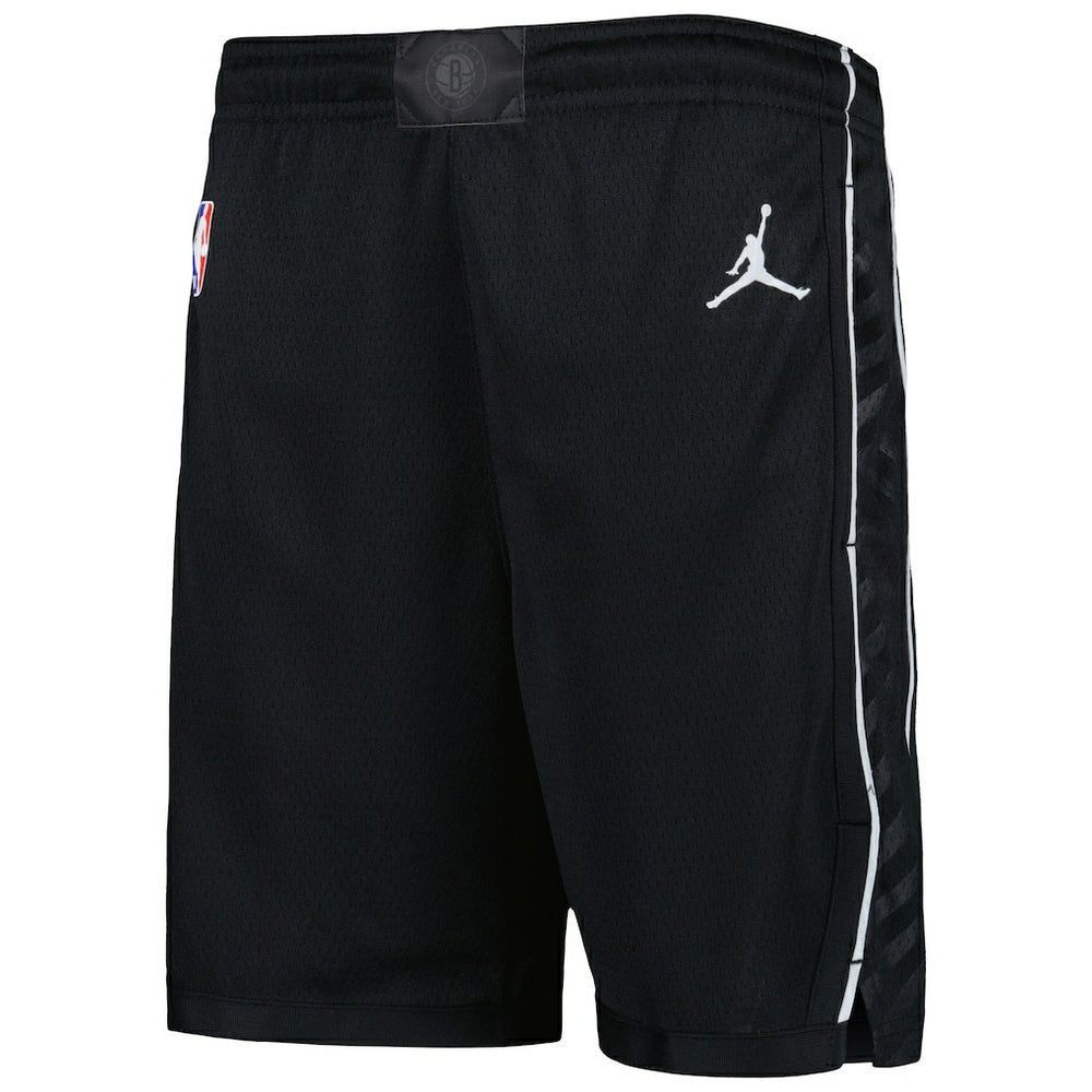 Brooklyn Nets Jordan Brand Youth Authentic Statement Edition Swingman Shorts Black - NBA