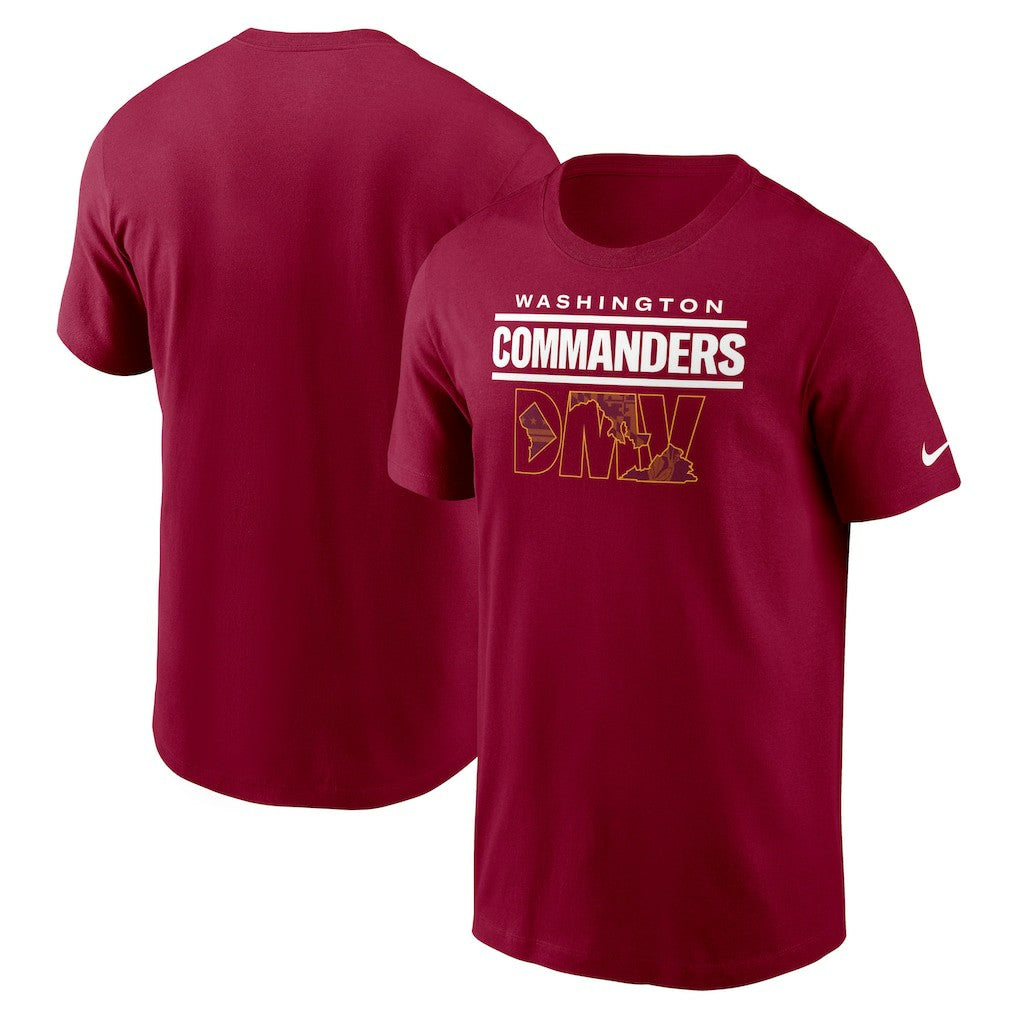 Washington Commanders Local Essential T-Shirt Burgundy | Nike for Sale
