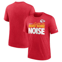 Kansas City Chiefs Local Tri-Blend T-Shirt Heathered Red | Nike for Sale