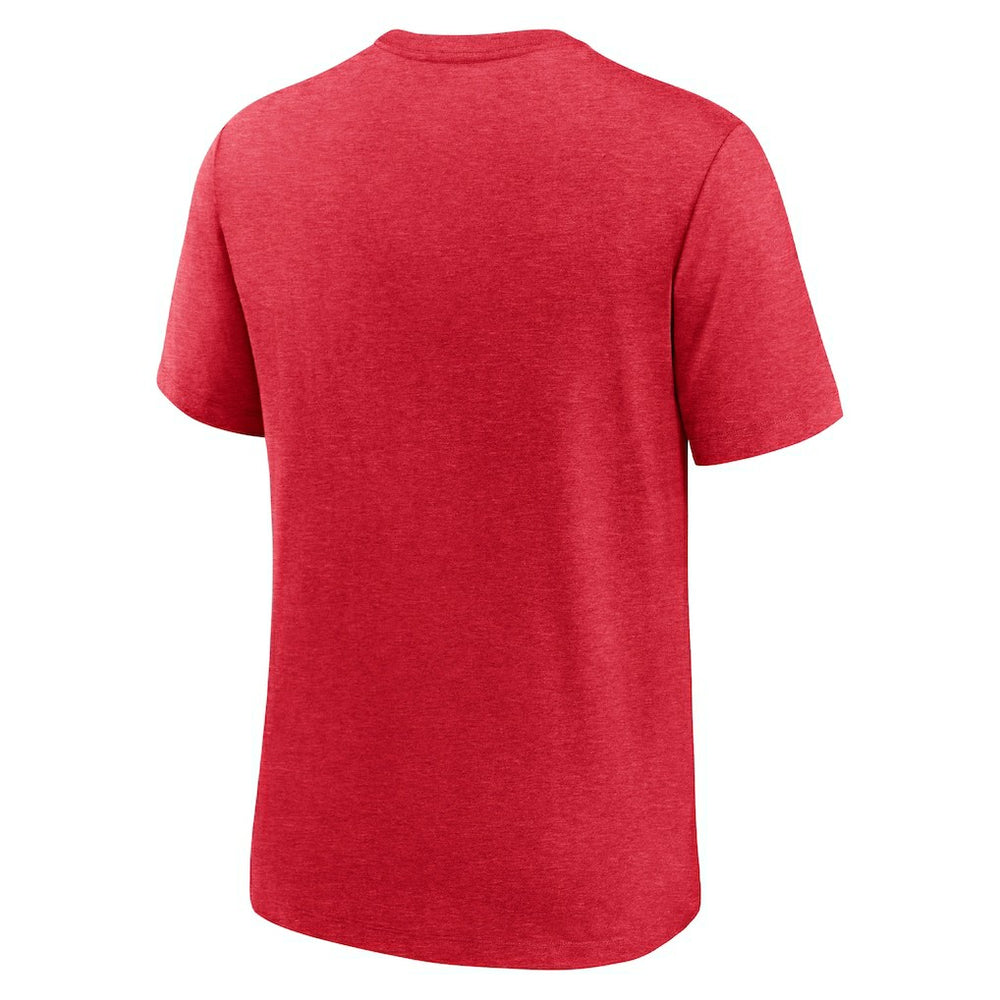 Kansas City Chiefs Local Tri-Blend T-Shirt Heathered Red | Nike for Sale