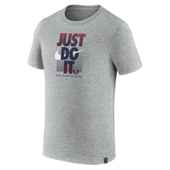 Paris Saint-Germain Just Do It T-Shirt Gray | Nike Online