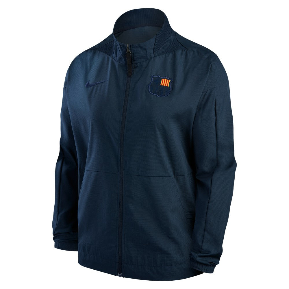 Barcelona Women's Team Anthem Raglan Performance Full-Zip Jacket Blue | Nike online