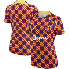 Barcelona Women's 2022/23 Pre-Match Raglan Performance Top Yellow | Nike Online