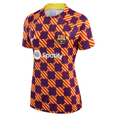 Barcelona Women's 2022/23 Pre-Match Raglan Performance Top Yellow | Nike Online