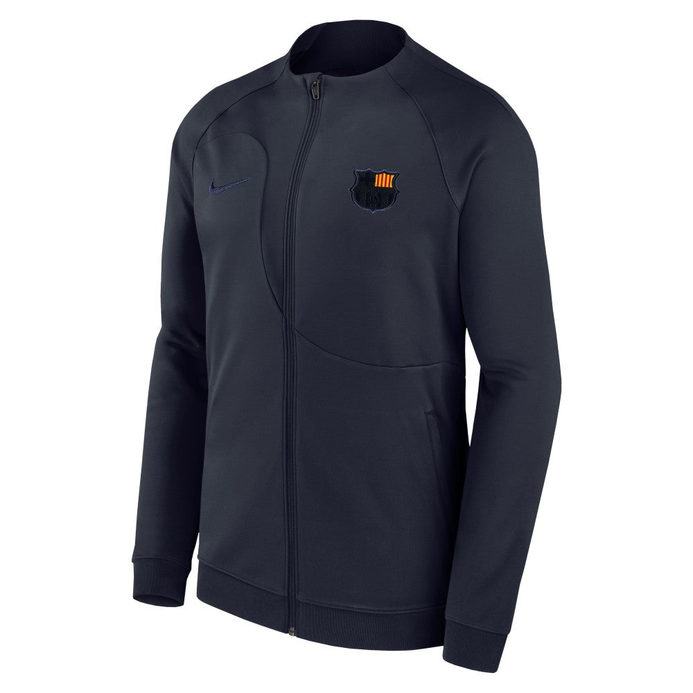Barcelona Youth Academy Pro Anthem Raglan Performance Full-Zip Jacket Navy | Nike cheap