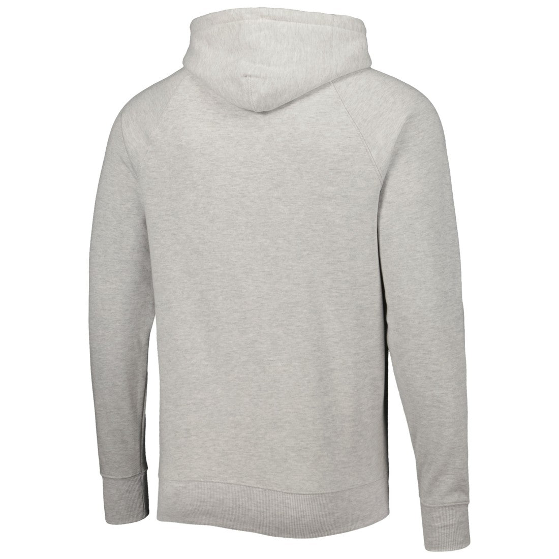Tampa Bay Buccaneers Homage Retro Helmet Tri-Blend Raglan Pullover Hoodie Ash | NFL