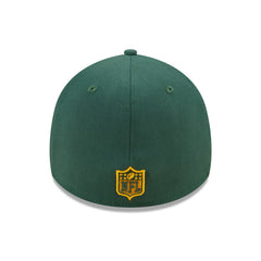 Green Bay Packers New Era Shattered 39THIRTY Flex Hat Green/Gold | NFL