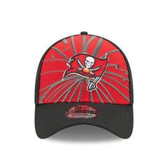 Tampa Bay Buccaneers New Era Shattered 39THIRTY Flex Hat Red/Black | NFL