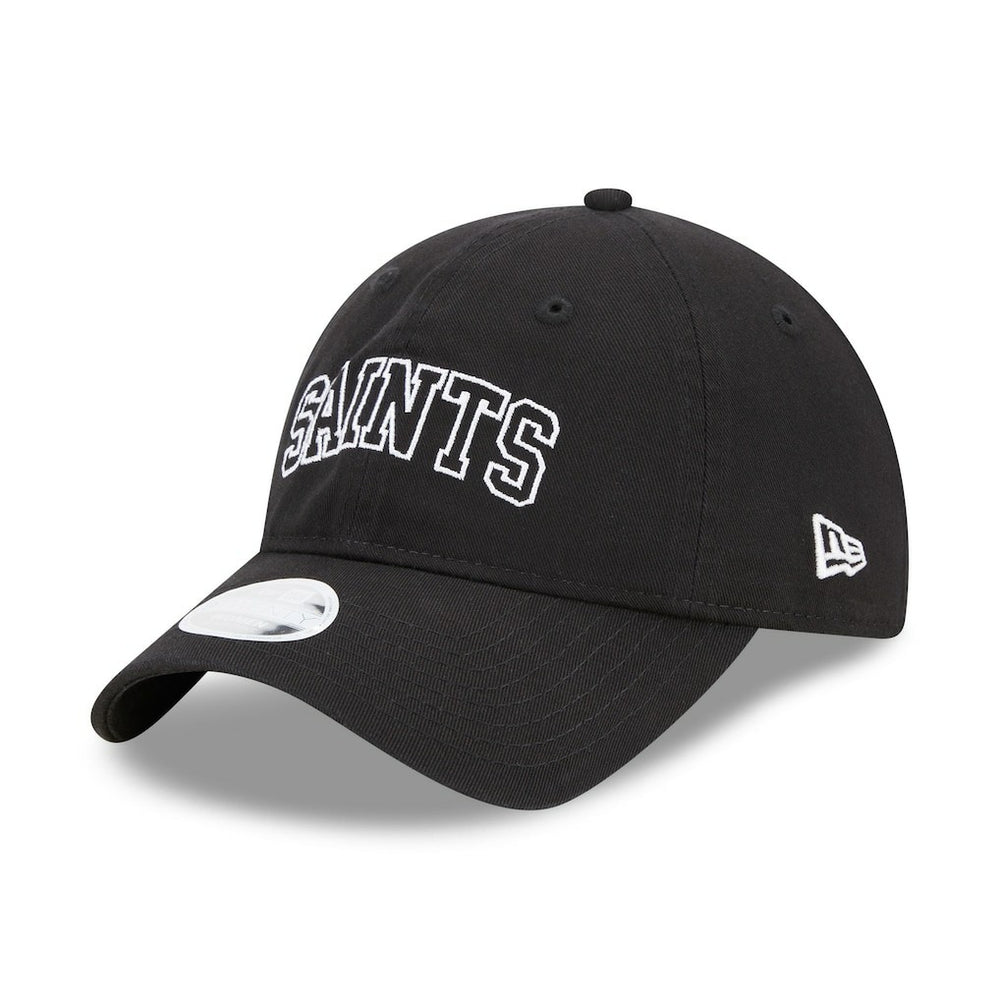 New Orleans Saints New Era Women's Collegiate 9TWENTY Adjustable Hat Black | NFL