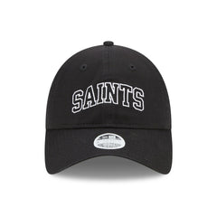 New Orleans Saints New Era Women's Collegiate 9TWENTY Adjustable Hat Black | NFL