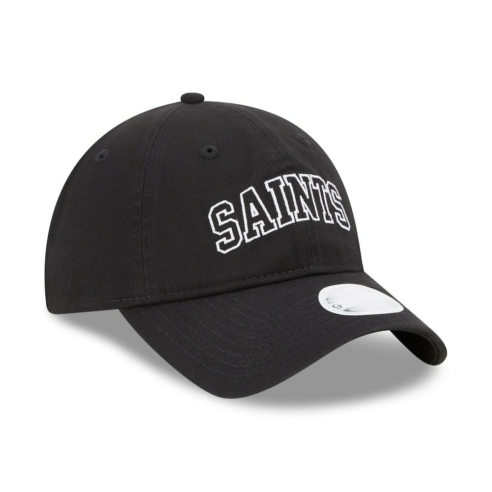 New Orleans Saints New Era Women's Collegiate 9TWENTY Adjustable Hat Black | NFL