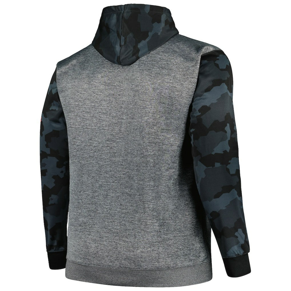 Washington Commanders Big & Tall Camo Pullover Hoodie Heather Charcoal | Fanatics