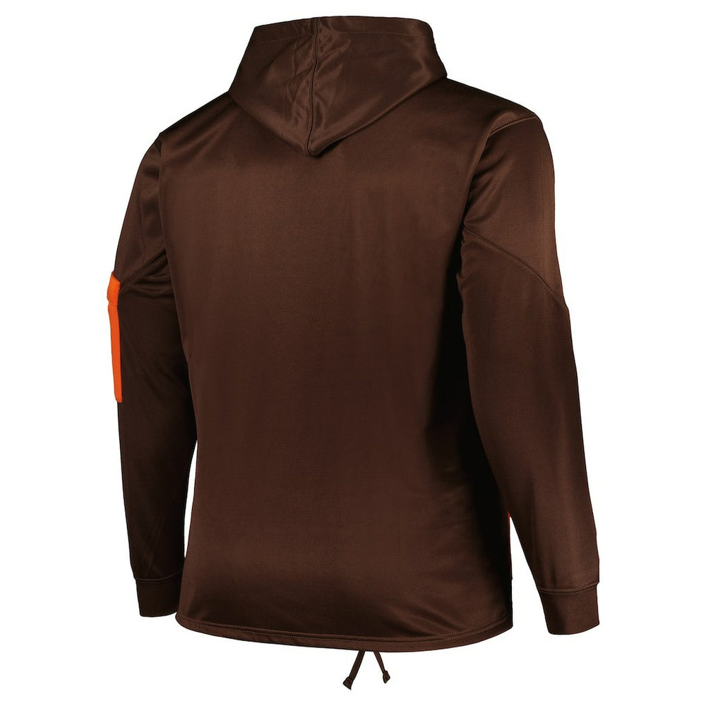 Cleveland Browns Big & Tall Pullover Hoodie Brown | Fanatics