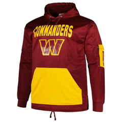 Washington Commanders Big & Tall Pullover Hoodie Burgundy | Fanatics