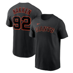 Alyssa Nakken San Francisco Giants Nike Name & Number T-Shirt - MLB