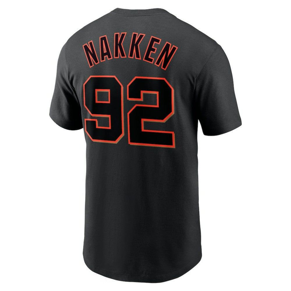 Alyssa Nakken San Francisco Giants Nike Name & Number T-Shirt - MLB