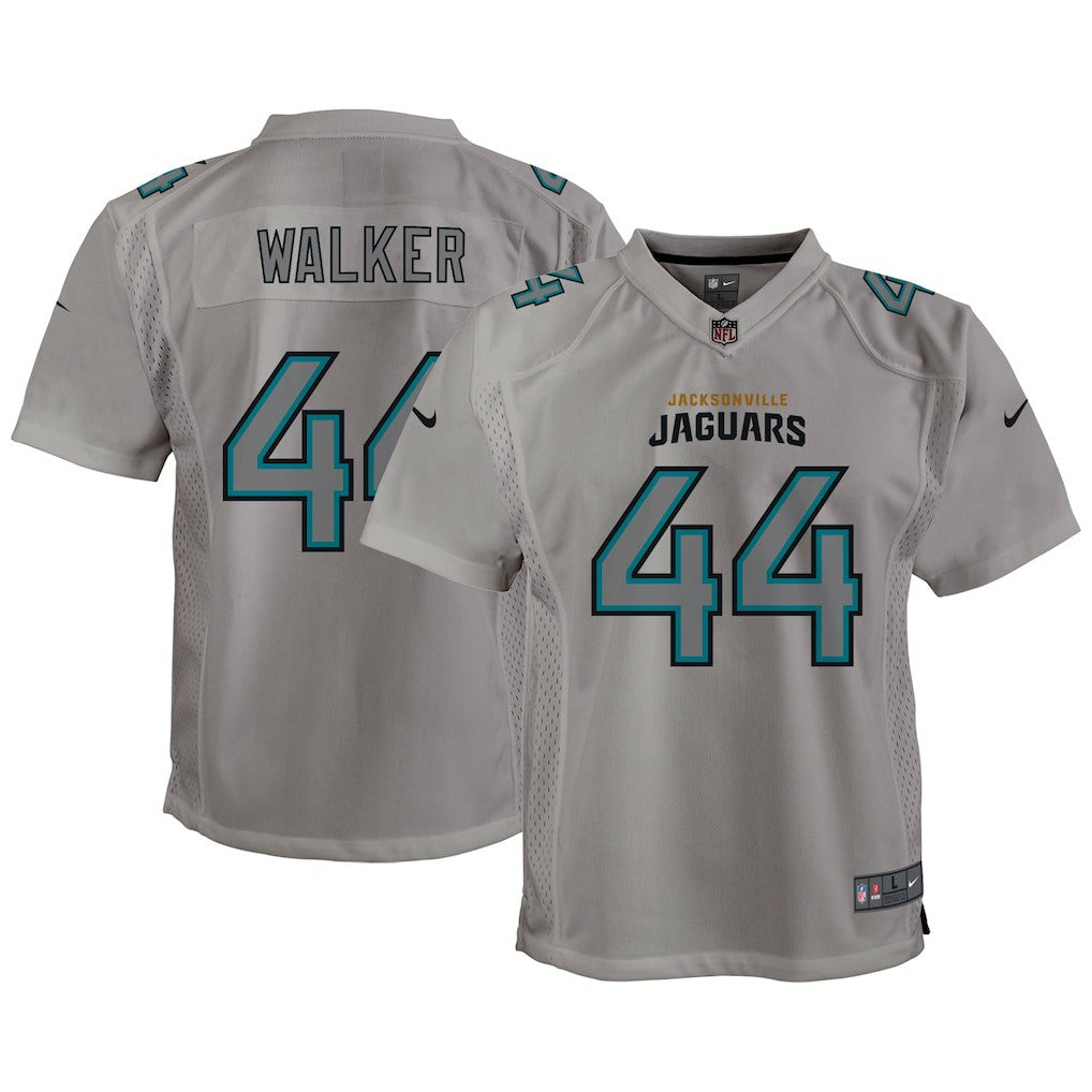 Travon Walker Jacksonville Jaguars Youth Atmosphere Game Jersey Gray | Nike for Sale