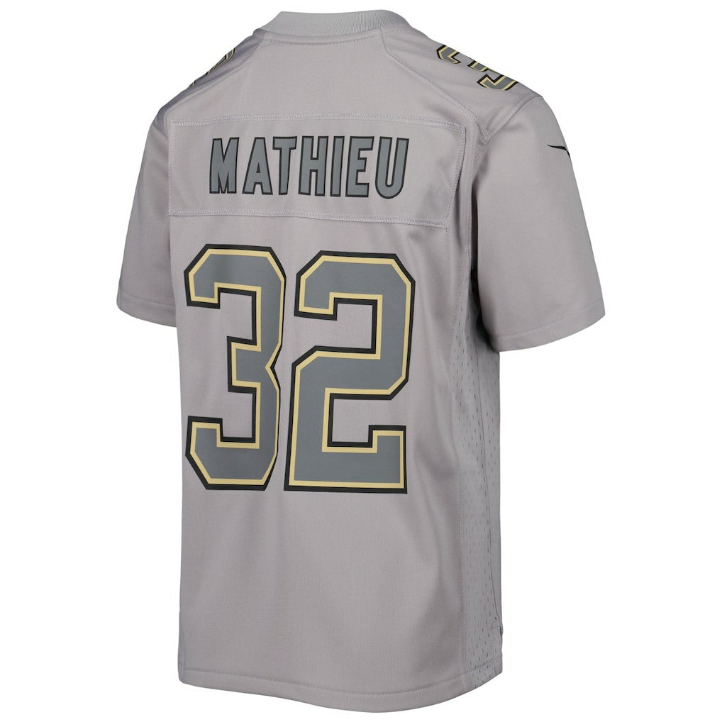 Tyrann Mathieu New Orleans Saints Youth Atmosphere Game Jersey Gray | Nike for Sale