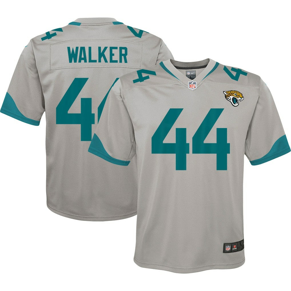 Travon Walker Jacksonville Jaguars Youth Inverted Game Jersey Silver | Nike for Sale