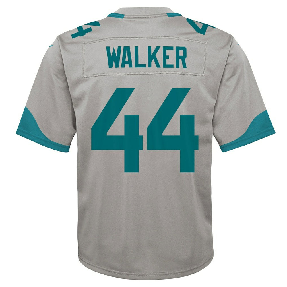 Travon Walker Jacksonville Jaguars Youth Inverted Game Jersey Silver | Nike for Sale