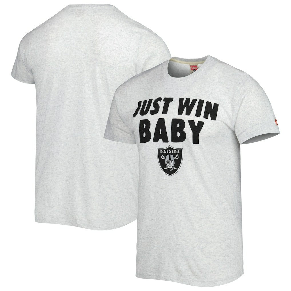 Las Vegas Raiders Homage Hyper Local Tri-Blend T-Shirt Ash | NFL