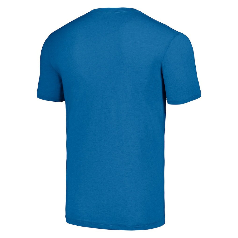 New York Giants Homage Hyper Local Tri-Blend T-Shirt Royal | NFL