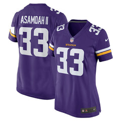 Brian Asamoah Minnesota Vikings Women's Player Game Jersey Purple | Nike for Sale