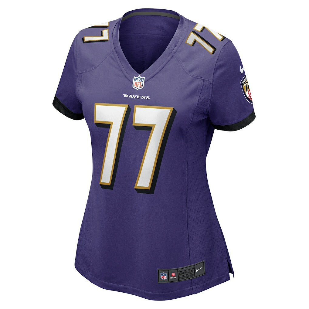 Daniel Faalele Baltimore Ravens Women's Player Game Jersey Purple | Nike for Sale