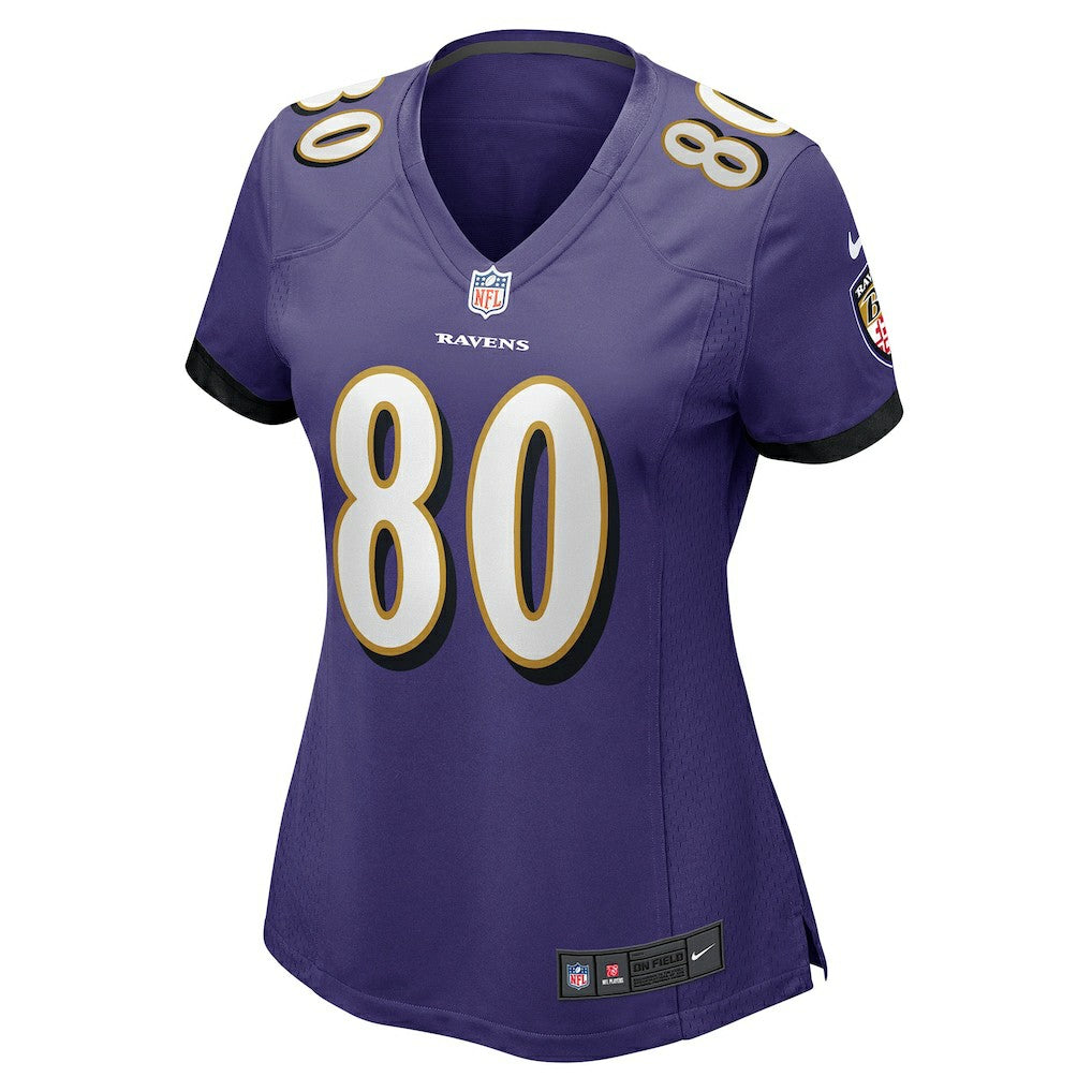 Isaiah Likely Baltimore Ravens Women's Player Game Jersey Purple | Nike for Sale