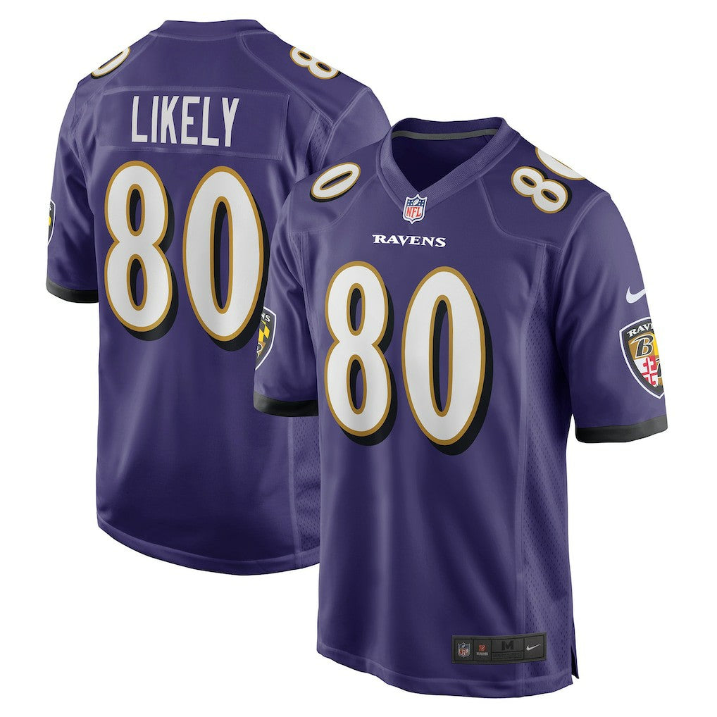 Isaiah Likely Baltimore Ravens Player Game Jersey Purple | Nike for Sale