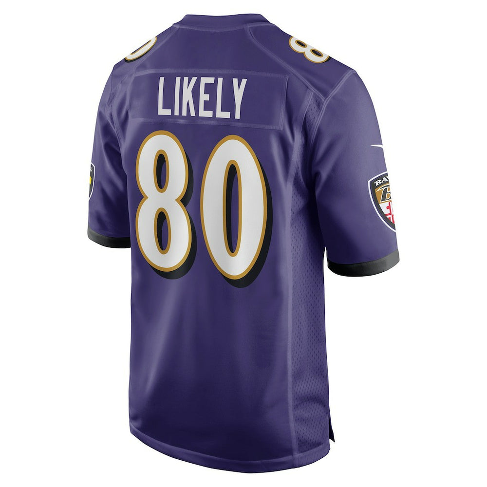 Isaiah Likely Baltimore Ravens Player Game Jersey Purple | Nike for Sale