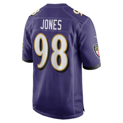 Travis Jones Baltimore Ravens Player Game Jersey Purple | Nike for Sale