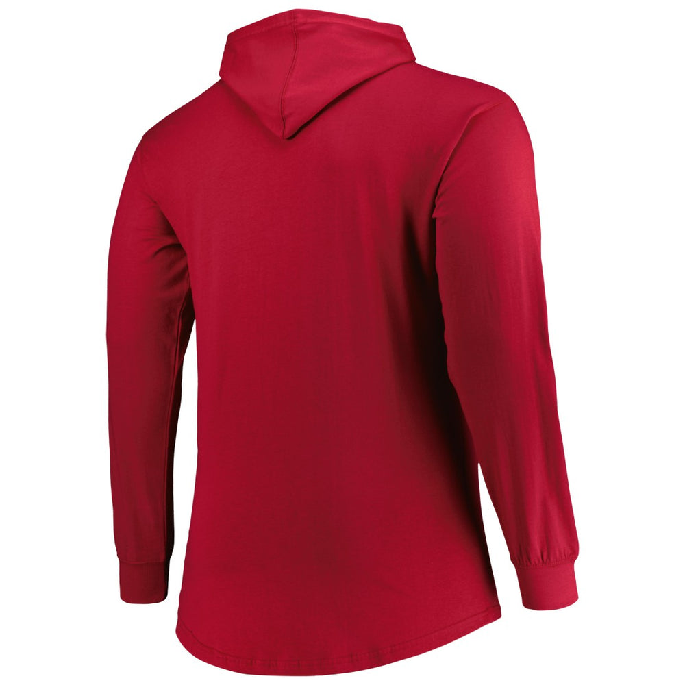 Tampa Bay Buccaneers Big & Tall Front Runner Pullover Hoodie Red | Fanatics