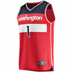 Johnny Davis Washington Wizards Youth Fast Break Replica Jersey Icon Edition Red - NBA