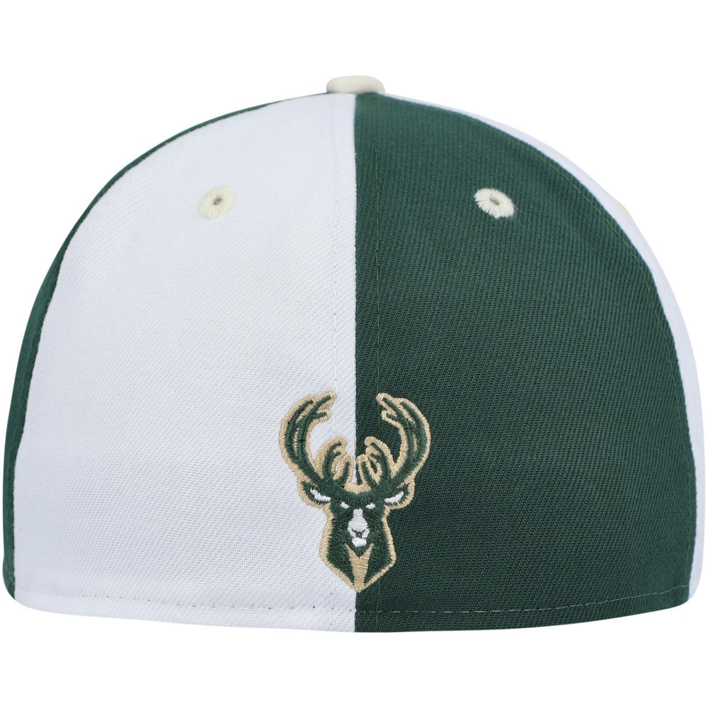 Script Pinwheel 59FIFTY Fitted Hat Hunter Green/White - NBA