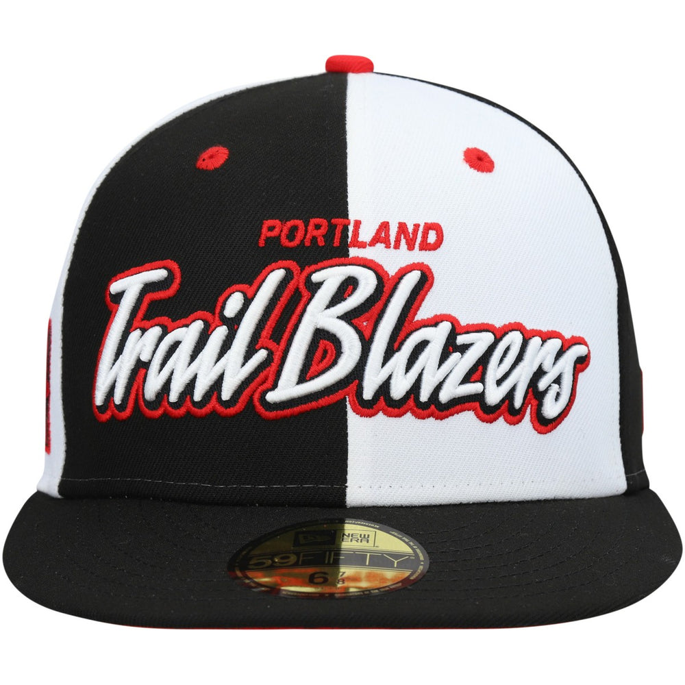 Script Pinwheel 59FIFTY Fitted Hat Black/White - NBA