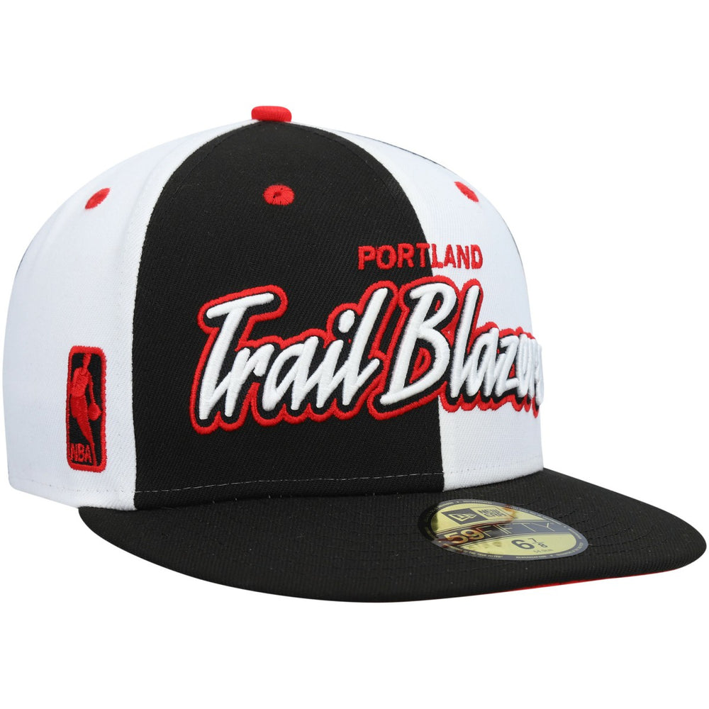 Script Pinwheel 59FIFTY Fitted Hat Black/White - NBA
