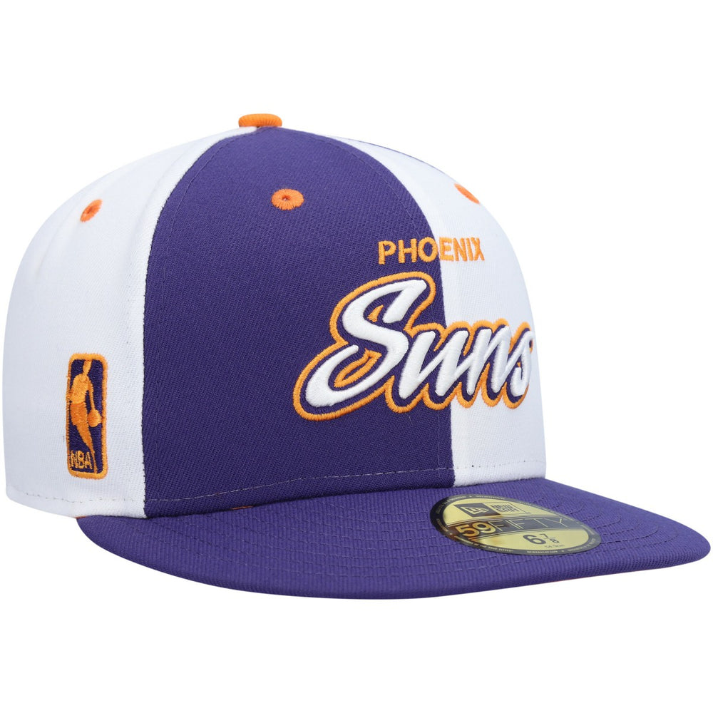 Script Pinwheel 59FIFTY Fitted Hat Purple/White - NBA
