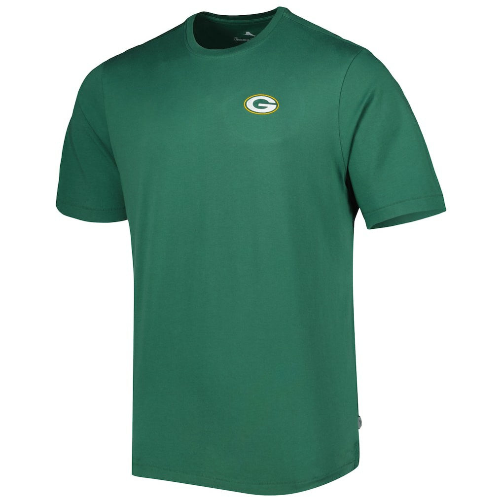 Green Bay Packers Bali Skyline T-Shirt Green | Tommy Bahama