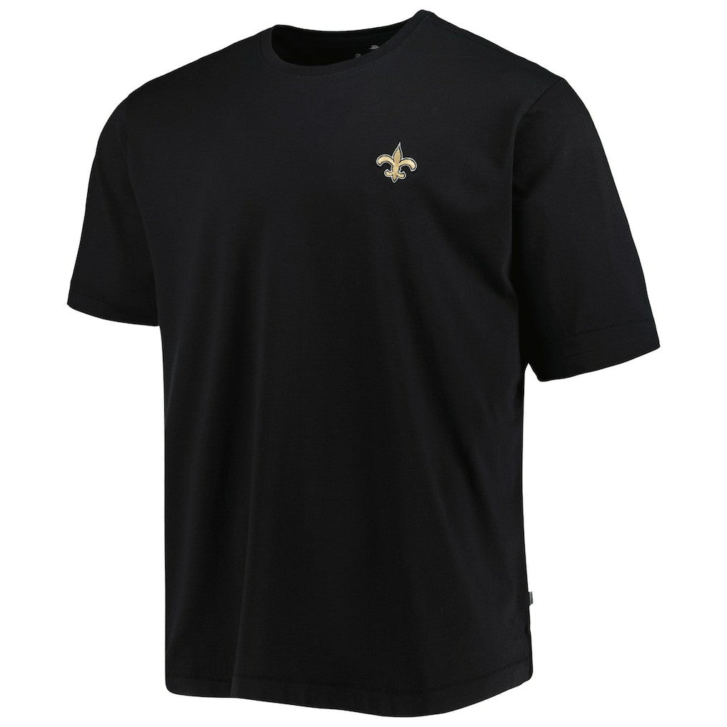 New Orleans Saints Bali Skyline T-Shirt Black | Tommy Bahama
