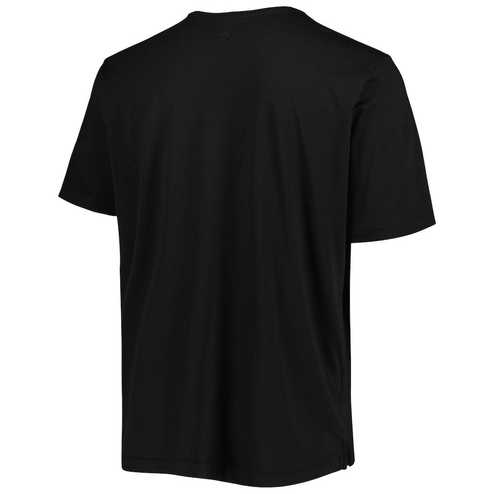 New Orleans Saints Bali Skyline T-Shirt Black | Tommy Bahama