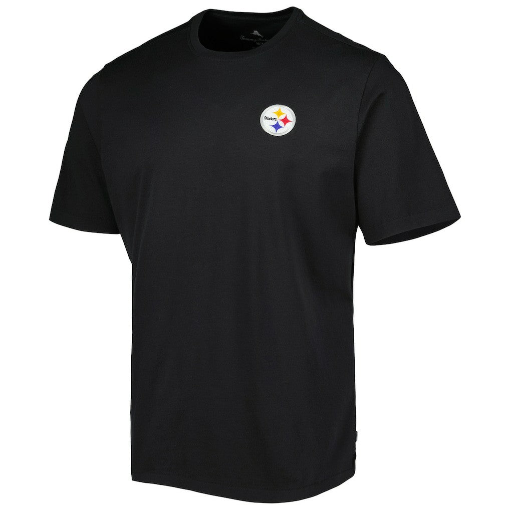 Pittsburgh Steelers Bali Skyline T-Shirt Black | Tommy Bahama