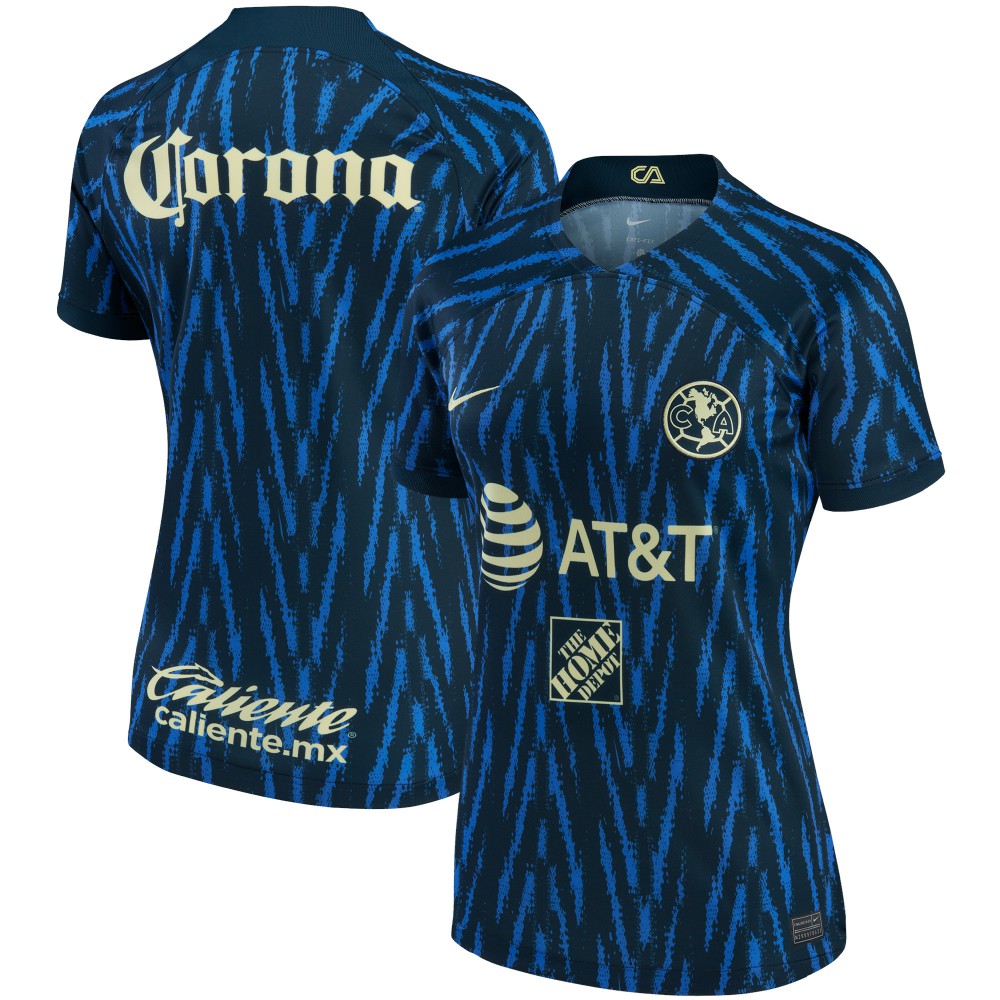 Club America Women's 2022/23 Away Replica Jersey Blue | Nike online