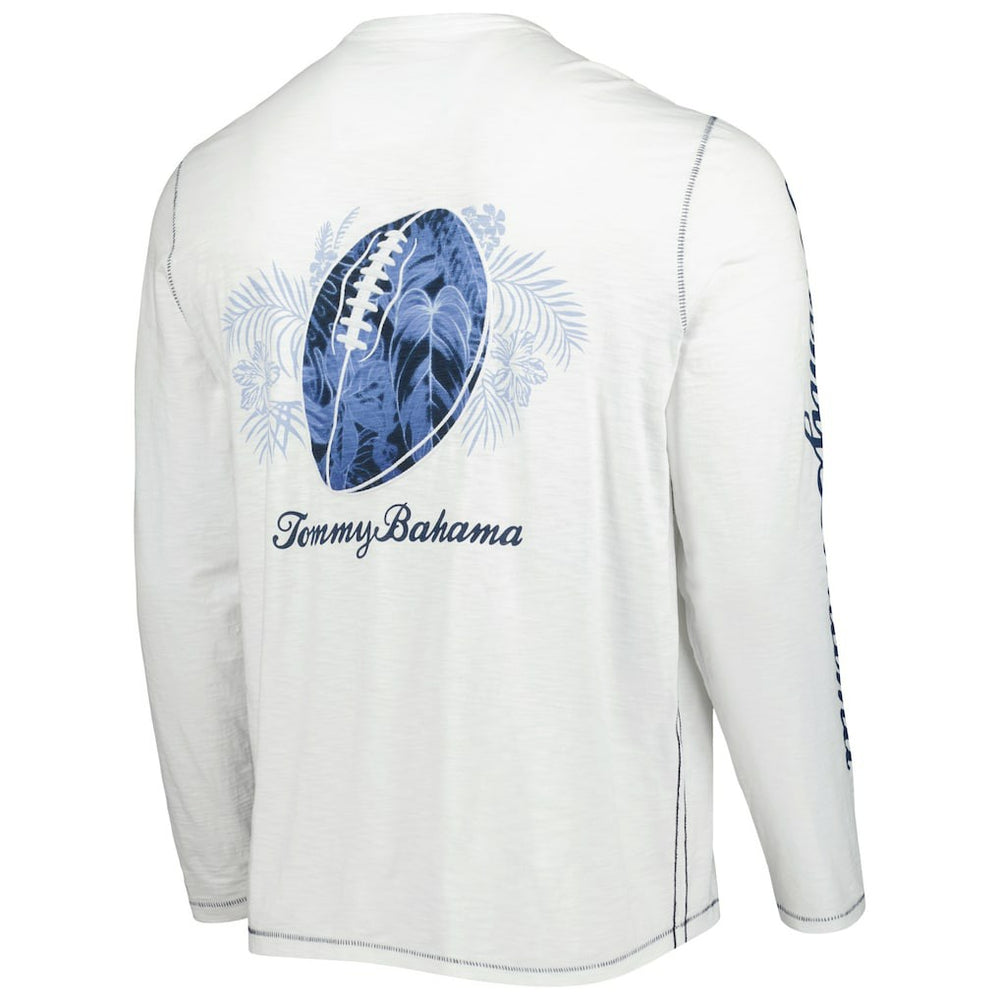 Buffalo Bills Laces Out Billboard Long Sleeve T-Shirt White | Tommy Bahama