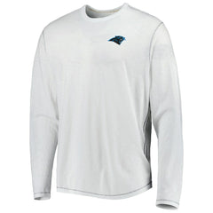 Carolina Panthers Laces Out Billboard Long Sleeve T-Shirt White | Tommy Bahama