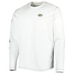 Green Bay Packers Laces Out Billboard Long Sleeve T-Shirt White | Tommy Bahama