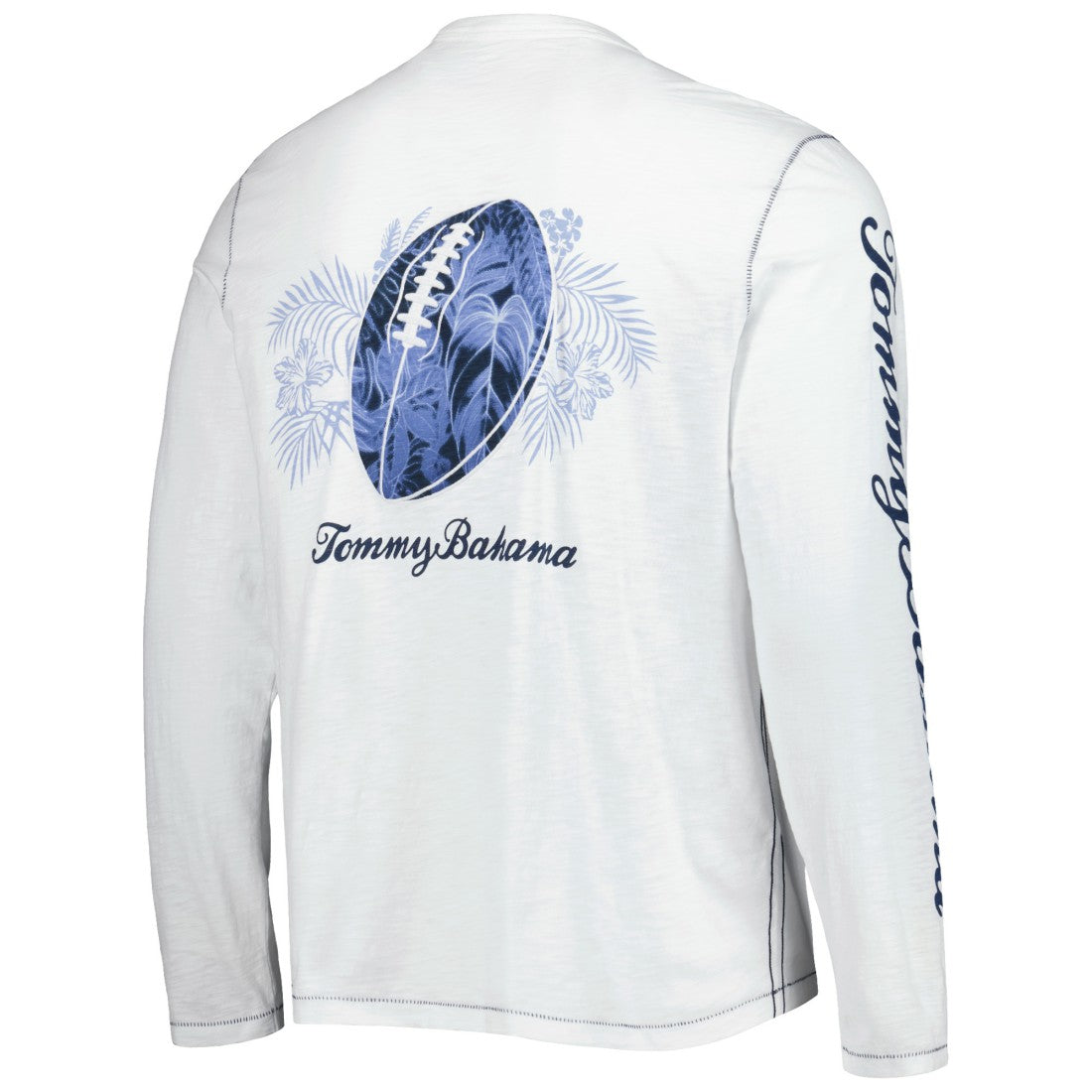 Houston Texans Laces Out Billboard Long Sleeve T-Shirt White | Tommy Bahama