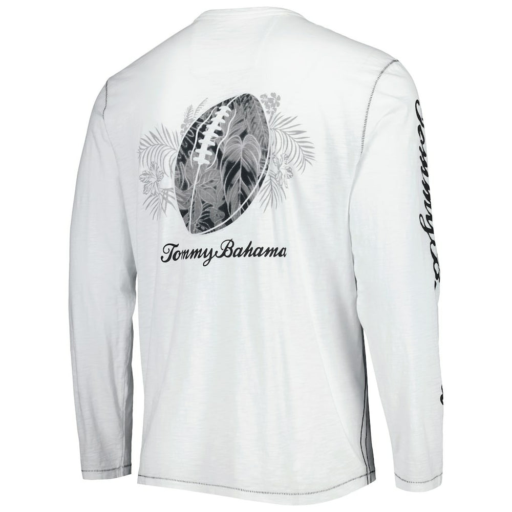 Jacksonville Jaguars Laces Out Billboard Long Sleeve T-Shirt White | Tommy Bahama