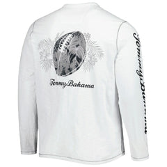 Los Angeles Chargers Laces Out Billboard Long Sleeve T-Shirt White | Tommy Bahama